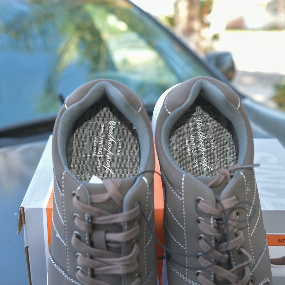 Weatherproof Vintage Men's lace up shoes in gray - Picture 5 of 10
